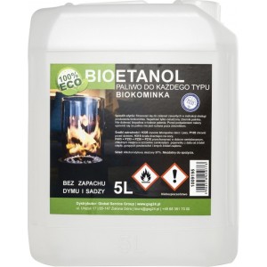 Gsg24 Bio alcohol bio ethanol BIO fuel for bio fireplace 5L