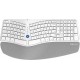 Delux Ergonomic Delux Wireless Keyboard GM901D BT 2.4G (White)