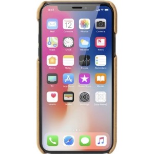 Krusell Broby Cover Apple iPhone XS cognac