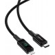 Acefast kabel MFI USB Typ C - Lightning 1,2m, 30W, 3A czarny (C6-01 Black)