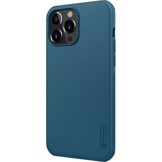 Nillkin Super Frosted Shield reinforced case, cover for iPhone 13 Pro, blue