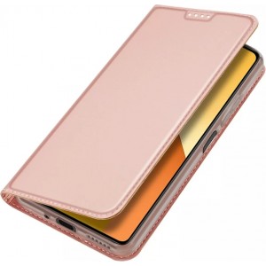 Dux Ducis Skin Pro case with flap and card slot for Xiaomi Redmi Note 13 5G - pink