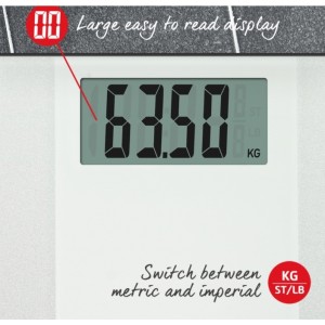 Salter 9009 WH3REU16 Ultimate Accuracy Electronic Bathroom Scales white