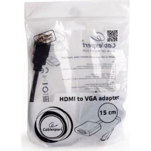 Gembird HDMI (19pin) to VGA (15pin) Adaptor + аудио кабель