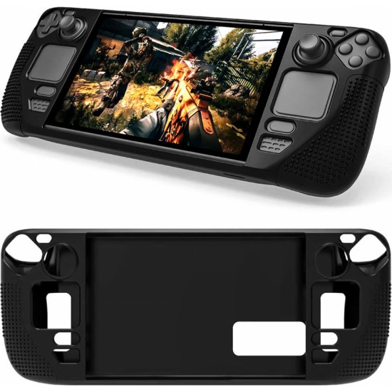 Pgytech Armored protective silicone case PGTECH TPU Case for Steam Deck Black