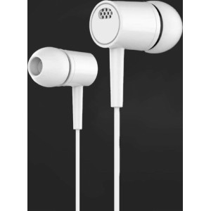 Alogy In-Ear Earphones Stereo Wired MiniJack Headphones White