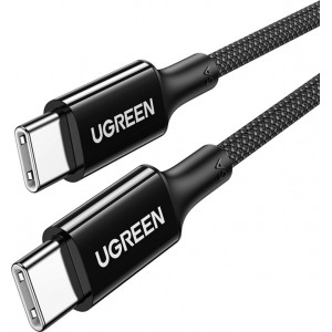 Ugreen US557 USB-C / USB-C PD cable 100W 1m - black