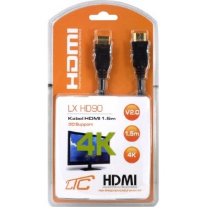 Cable HDMI-HDMI (v2.0 | 4K | 1,5 m) black