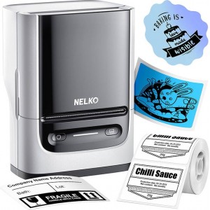 Nelko PM220 thermal label printer (white)