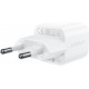 Acefast A77 Mini PD 30W GaN wall charger + USB-C cable - white