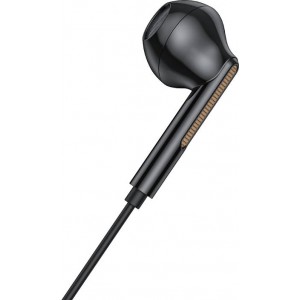 Vipfan Wired in-ear headphones VFAN M11, USB-C (black)