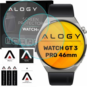 Alogy 2x Alogy 9H tempered glass for Huawei Watch GT 3 Pro 46mm