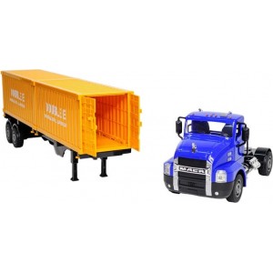 Double Eagle Remote control RC truck 1:26 Double Eagle (blue) Mack E666-003