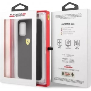 Ferrari Hardcase for Samsung Galaxy S20 Plus black/black Silicone