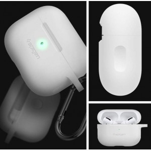 Spigen Fit silicone case for Apple Airpods Pro white