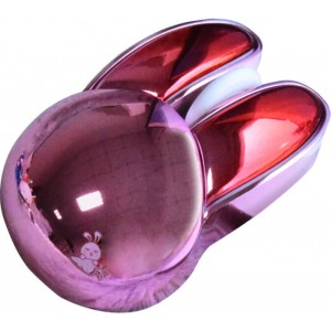 Mofii Wireless+Bluetooth Mouse Rabbit M6DM Chromed (Pink)