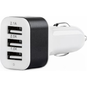 Amio Phone charger 3xUSB white PCH-03