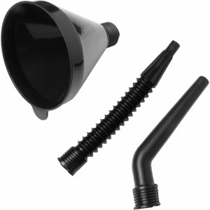 Malwa Funnel fuel straight 3-parts black