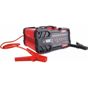 Amio Battery charger 12A 12/24V with jump starter 12V 75 A