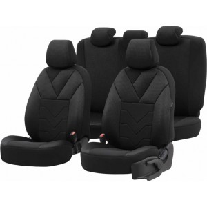 Otom Car seat covers set OTOM TEMPO 1501 BLACK NZ