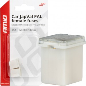 Amio Car JapVal PAL Female fuses 25A AMIO-03452