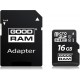 Goodram micro SD SDHC class 10 16GB memory card