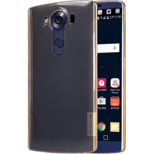 Nillkin Etui Nillkin Nature Silikon 0.6mm do LG V10 Brown