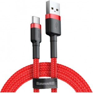 Baseus USB to USB-C cable Baseus Cafule 3A 1m (red)