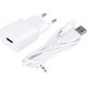 Maxlife MXTC-01 charger 1x USB 1A white + Lightning cable