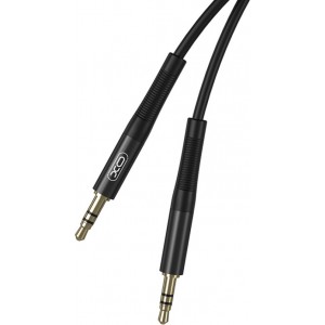 XO cable audio NB-R175A jack 3,5mm - jack 3,5mm 1,0 m black