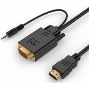 Gembird HDMI - VGA + 3.5mm Full HD Кабель 1.8m