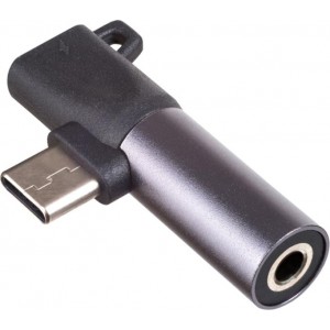 Akyga adapter AK-AD-62 USB type C (m) / USB type C (f) / Jack 3,5 mm