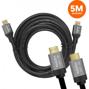 HDMI-HDMI cable (v2.1 | 8K | 5 m) black