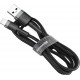 Baseus Cafule USB Lightning Cable 1,5A 2m (Gray+Black)