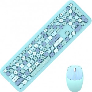 Mofii Wireless keyboard + mouse set MOFII 666 2.4G (Blue)