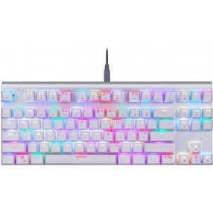 Motospeed Mechanical gaming keyboard Motospeed CK101 RGB (white)