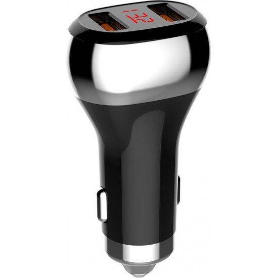 Ldnio C2 2USB Car charger + Lightning Cable