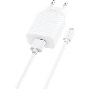 Foneng Charger Foneng EU28 12W 2.4A + USB-A to Lighning cable