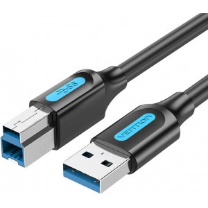 Vention USB 3.0 A to B print cable Vention COOBF 2A 1m Black PVC