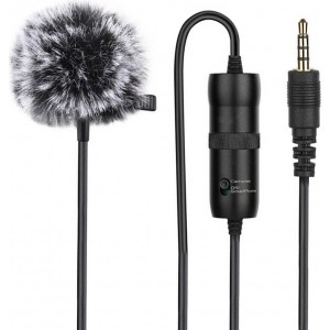 Puluz Microphone with a clip PULUZ 3.5mm Jack 6m