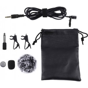 Puluz Microphone with a clip PULUZ 3.5mm Jack 6m