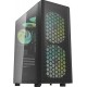 Darkflash DK360 computer case (black) + 3 ARGB fans