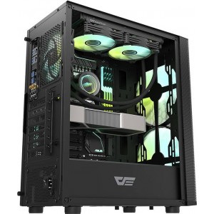 Darkflash DK360 computer case (black) + 3 ARGB fans