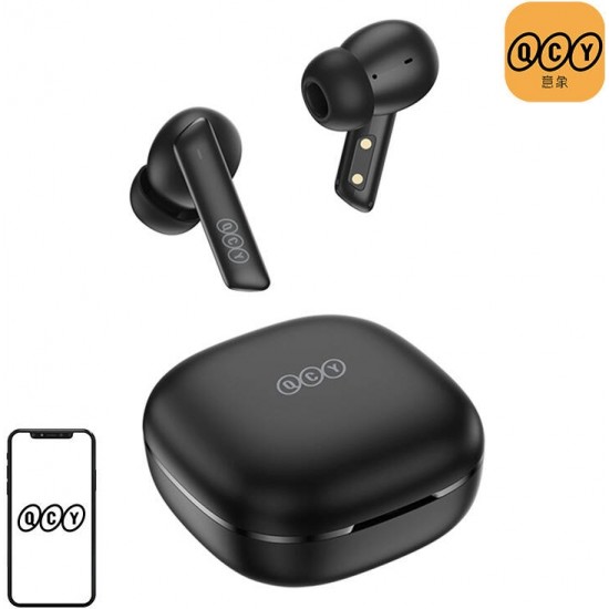 QCY HT05 TWS earphones, ANC (black)