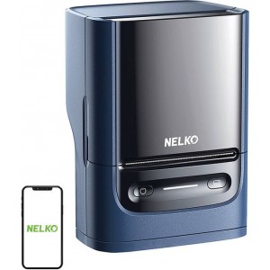 Nelko PM220 thermal label printer (blue)