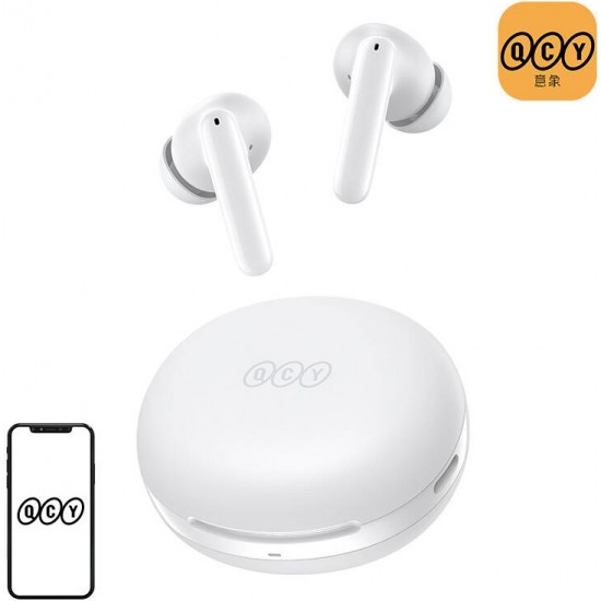 QCY Earphones TWS QCY T13 ANC2, ANC (white)