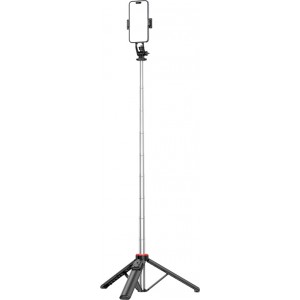 Hurtel Selfie stick WC1Y3S telescopic tripod 1.3m with phone holder - black