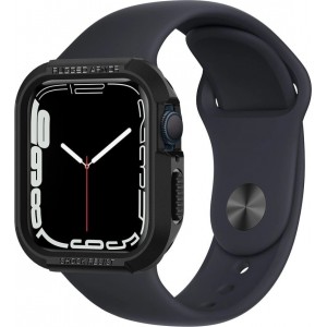 Spigen Rugged Armor Case for Apple Watch 4 / 5 / 6 / 7 / 8 / SE (40 / 41 mm) - Black