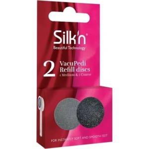 Silkn VPR2PEUMR001 VacuPedi refill medium&rough