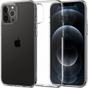 Spigen Liquid Crystal Case for iPhone 12 / iPhone 12 Pro - Transparent